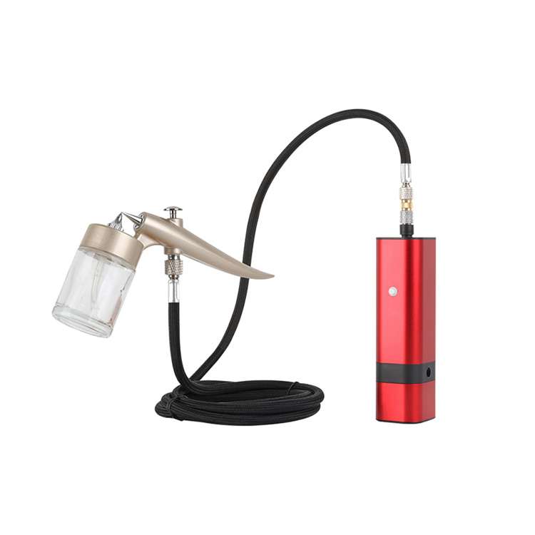Mini Cordless Airbrush Graffiti Kit med Mark Airbrush
